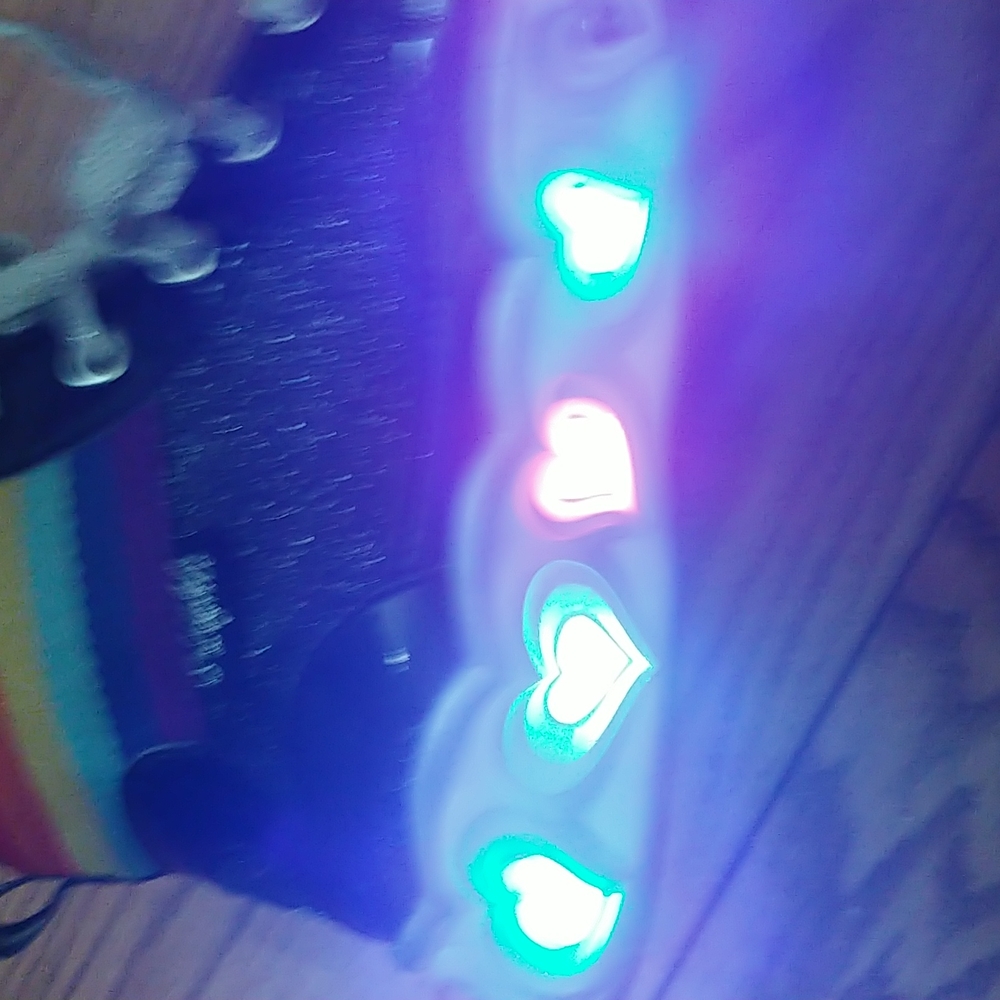 Skechers Big Girls sneaker with lights Size 3 - Picture 4 of 6